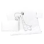 Lenjerie de pat pentru copii PernaMea Set lenjerie 3 piese Satin Girafa (PM.100468/13)