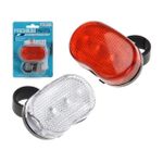 Аксессуар для велосипеда Promstore 33535 Фонарь велосипедный 3LED 6.5Х4cm (2xAAA)