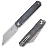 Cuțit turistic Sencut SA08A Bronte, mâner Micarta, Liner Lock
