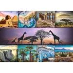 Головоломка Trefl R25K /34 (10792) Puzzle 1000 Collage Africa
