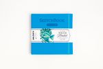 Скетчбук для графики и маркеров Bristol Touch, голубой, 180 г/м, 14х14 см, 40л