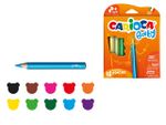 Set creioane colorate Carioca Baby 10buc pentru copii 2+