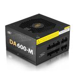 Power Supply ATX 600W Deepcool DA600-M, 80+ Bronze, Full Modular cable, Active PFC, 120mm fan