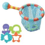 Игрушка для купания Nuby ID6142 Игрушка д/ванной Сачок с игрушками 18+