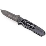Нож походный FOX Knives FX2PB Sigtac, Skeleton Straight Edge, Black