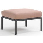 Puf Nardi KOMODO POUF ANTRACITE-rosa quarzo 40369.02.066