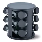 Accesoriu pentru bucătărie Maestro MR 1725, set pu condimente, Black (12buc)