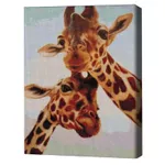 Tablou pe numere BrushMe DBS1223FC Mozaic cu diamante 40x50сm (fără cutie) Suflete pereche, Lucia Heffernan