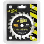 Disc de tăiere Haki 4606 Lamă de ferăstrău PROFI Ø210 60T 30/25.4