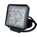 Автомобильная лампа miscellaneous G17-305DRL, противотуманки, 9LED квадрат тонкий корпус, 2шт, 27WAT