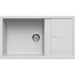 Chiuvetă bucătărie Elleci UNICO 410 (860x500 mm) 68 Bianco