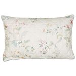 Set de perne si plapume Pip Studio 329639 Kili Flower Cushion 45x70 White