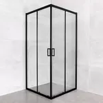 Душевая кабина Seranit Vision Killa 900x900x1850 6 мм Easy clean черный