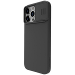 Nillkin Apple iPhone 15 Pro Max, CamShield Silky Silicone Case, Elegant Black