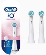 Сменная насадка для электрических зубных щеток Oral-B iO GENTLE CARE WHITE 2buc (5344)