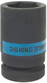 Набор головок, бит, насадок King Tony 843536M головка торцевая ударная глубокая 1