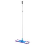 Mop și perie Oti 140967 mop plat Economic cu microfibra + coada metalica (120 cm)