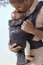 Marsupiu anatomic BabyBjorn Move Anthracite, 3D Mesh