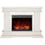 Șemineu electric ArtFlame Stone ivory & Lorance