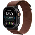 Смарт часы Apple Watch Ultra 4 GPS Cellular 49mm Black Titanium Case with Burgundy Alpine Loop L MJC24