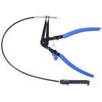 Clește King Tony 9AA32 щипцы для пружинных хомутов 1-77 мм, гибкий привод 700 мм