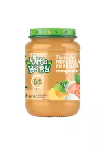 VITA Baby piure mere-caise cu frișcă 180 g