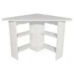 Masă de birou Trendy Corner, Alb, 80x74x80cm