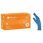 Перчатки VINYL SOFT TOUCH, размер M, BLUE, 100шт, BM