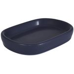 Мыльница Bisk 08359 NERO albastru inchis
