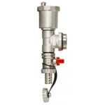 Accesoriu sisteme de încălzire Hydro S Kit teu colector cu dezaerator automat și robinet de golire cu bilă 1