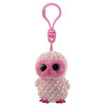 Jucărie de pluș TY TY35039 TWIGGY pink owl 8,5 cm