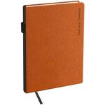 Carnet miscellaneous RL369902 Agenda nedatata BG Fillsta A5, 136 foi, oranj