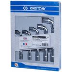 Ключ гаечный King Tony 1805MR ключи торцевые L-образных 10-17мм, 5 пр.