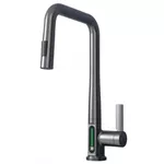 Смеситель кухонный Backer LEX 3528 Gun Gray