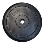 Гантель miscellaneous 4177 Disc metal cauciuc d=30 mm 10 kg 15891 Ruberton