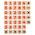Игрушка Viga 50591 Магнитный цифры (40 шт набор)