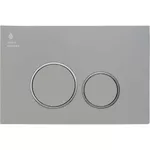 Buton rezervor WC Hydro S 005BQ, Cromată