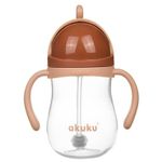Cană cu pai Akuku A0729 Бутылочка с трубочкой и грузиком Mokka