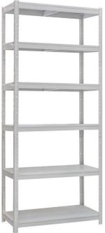 Cтеллаж складской УХЛ-МАШ СТ-5/1 M уп Стеллаж модульный, полочный (2280х920х460мм) (6 полок)