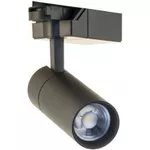 Освещение для помещений LED Market Track Spot Light COB 20W, 4000K, HS-009M, φ70*l160mm, Black