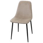 Стул Deco Olaf catifea Beige HLR9
