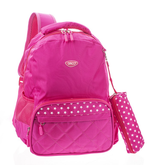 Школьный рюкзак с пеналом Daco I розовый