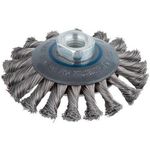 Набор головок, бит, насадок Wolfcraft Конусная щётка из стальной проволоки с витой проволокой 2153000