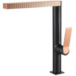Смеситель кухонный Helika-AquaSanita 7083-601C CANTUS Black metallic copper