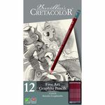 Набор чернографитовых карандашей,  12 предметов,  Cleos Fine Art Cretacolor