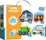 Puzzle Trefl R25F /43/44 (36071) Baby Classic Vehicule și profesii