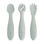 Посуда для кормления Dreambaby G5075 Scomash Twist Seafoam, набор из трёх силиконовых ложек