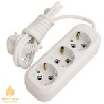 Удлинитель U 03 3 места 2P+PE/5 метра 3x1мм2 16A/250V