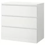 Comodă Ikea Malm 3 ящика 80x78 White