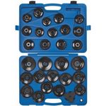 Набор ручных инструментов King Tony 9AE6030 набор съемников масляных фильтров 30 пр., 1/2Fх3/8M